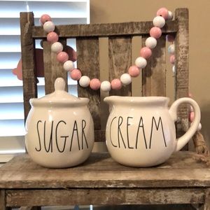 Rae Dunn sugar & cream set (purchased in 2020)